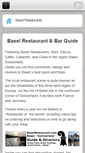 Mobile Screenshot of baselrestaurant.com